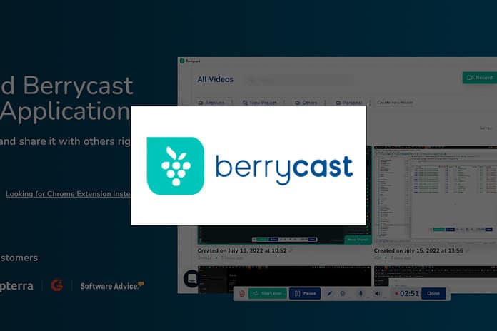 Berrycast recenzja rejestratora ekranu