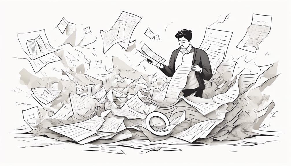 overwhelmed by too much information
