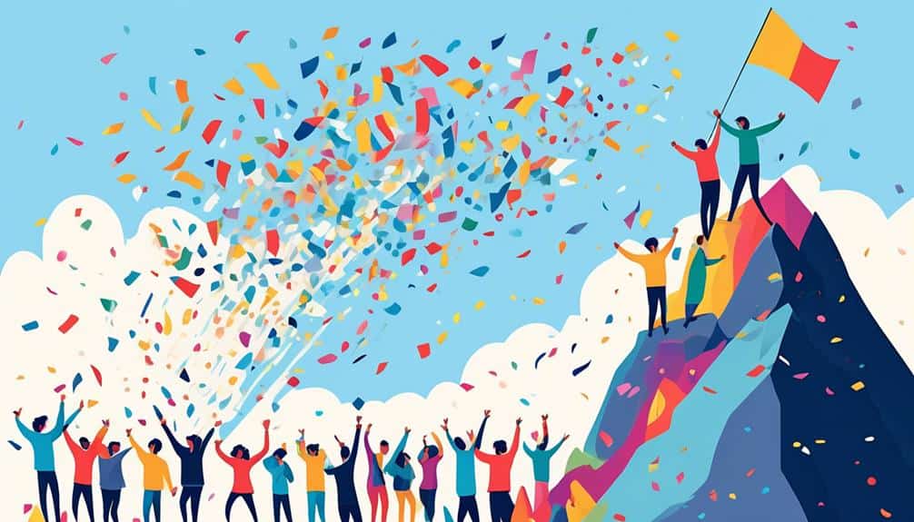 recognizing achievements and progress