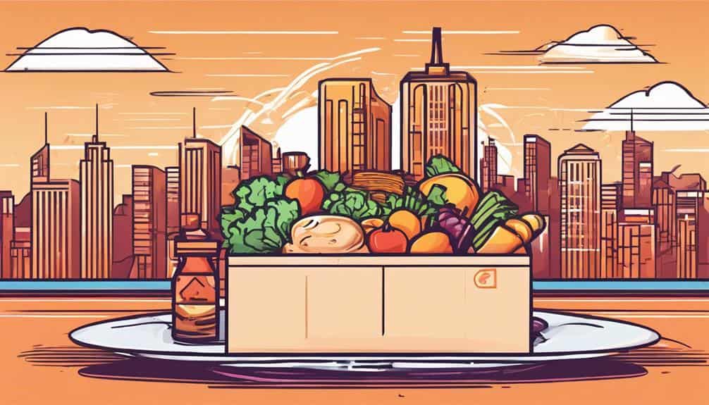 Usługi dostawy produktów gourmet