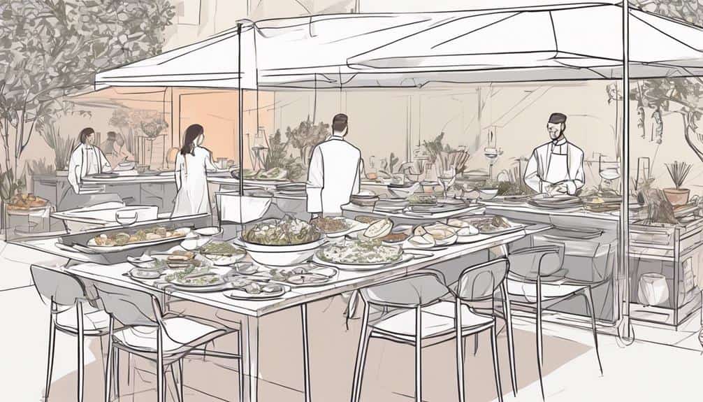 Usługi specjalistycznego cateringu